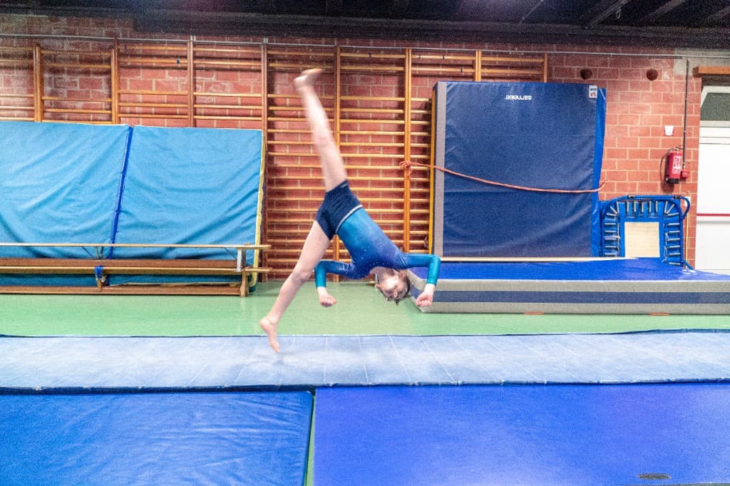 Saut acrobatique
